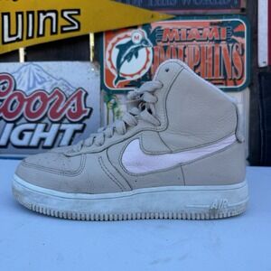 Size 9 -‎ Nike Air Force 1 High Sculpt Sanddrift/ Soft Pink